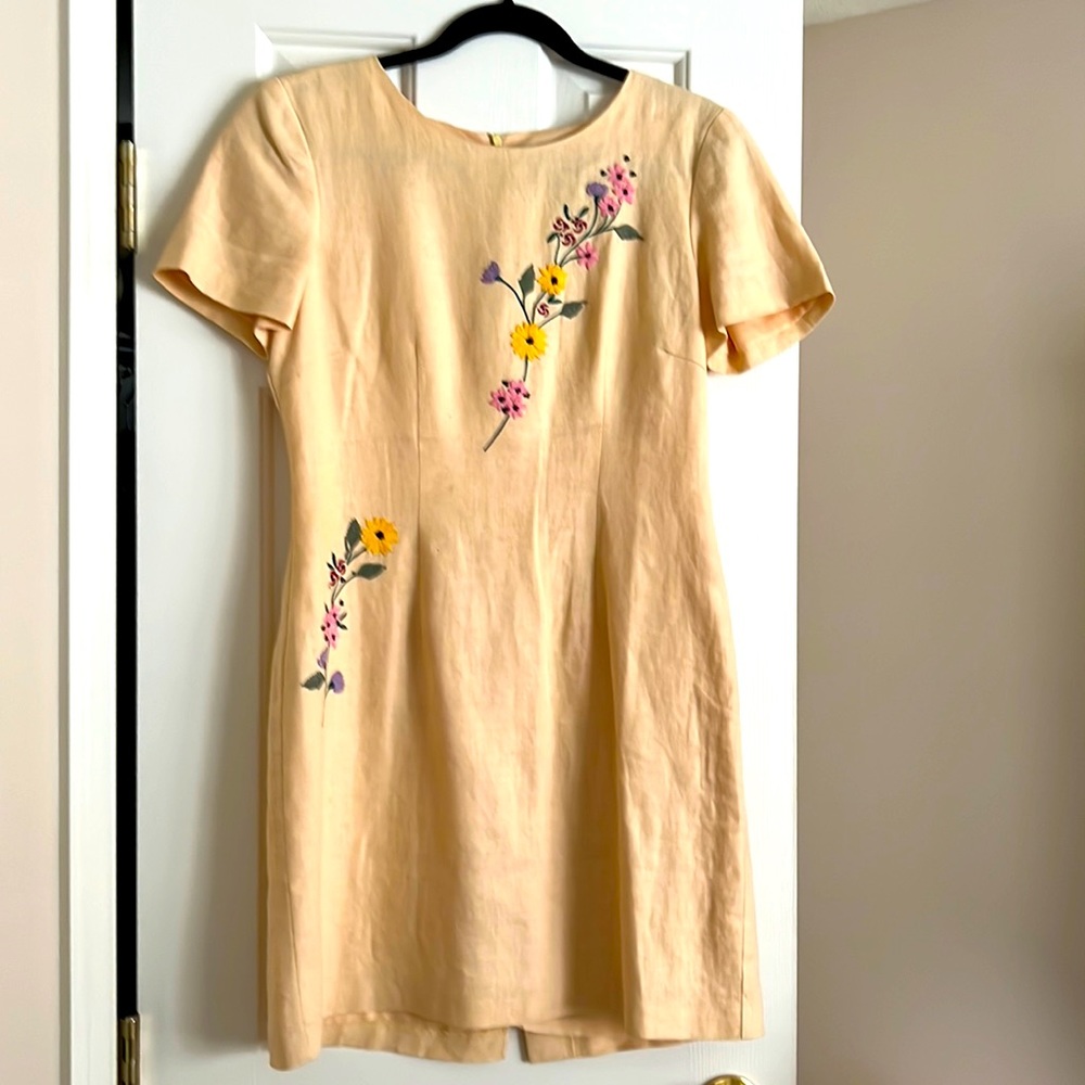 Yellow dress John Roberts petite